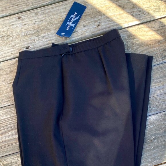 Requirements Black Women’s Size 12 Dress Pants Slacks New With Tags - Picture 2 of 7